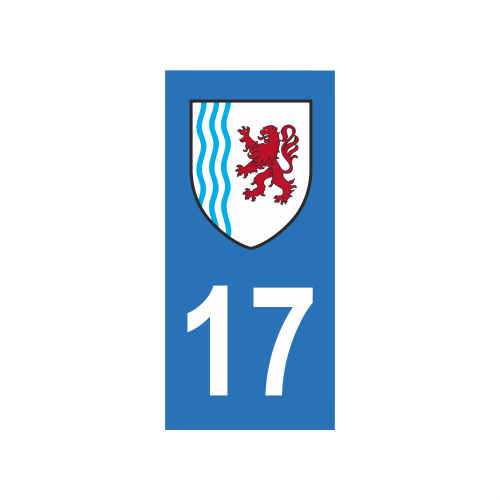 Lot De 2 Stickers Régionaux Charente-Maritime (17) - Aquitaine / Poitou
