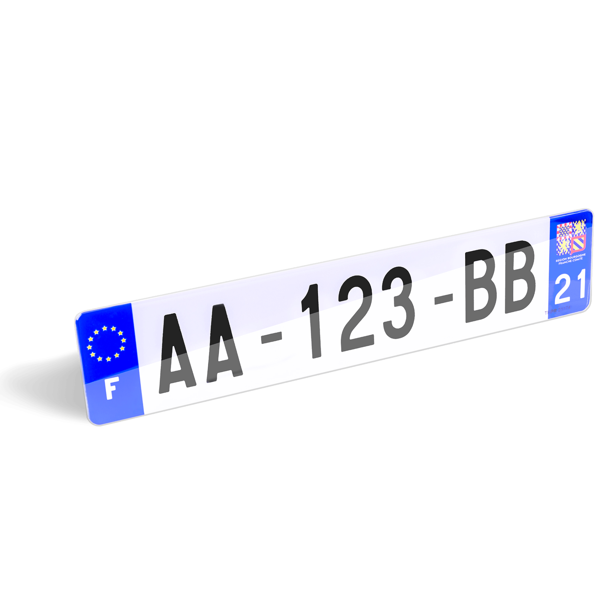 Plaques d'immatriculation voiture