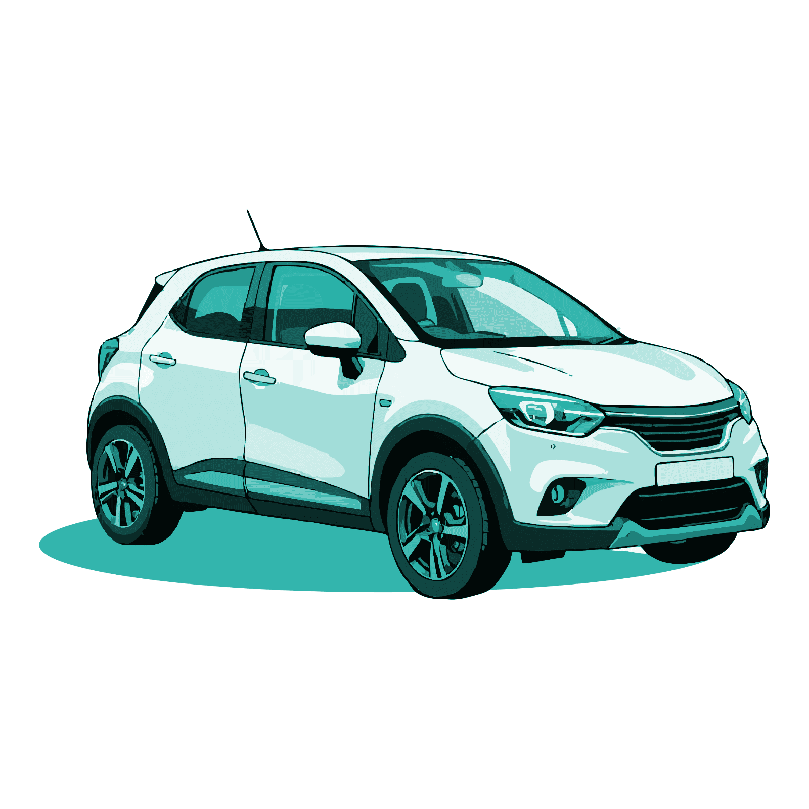 Plaques d'immatriculation voiture